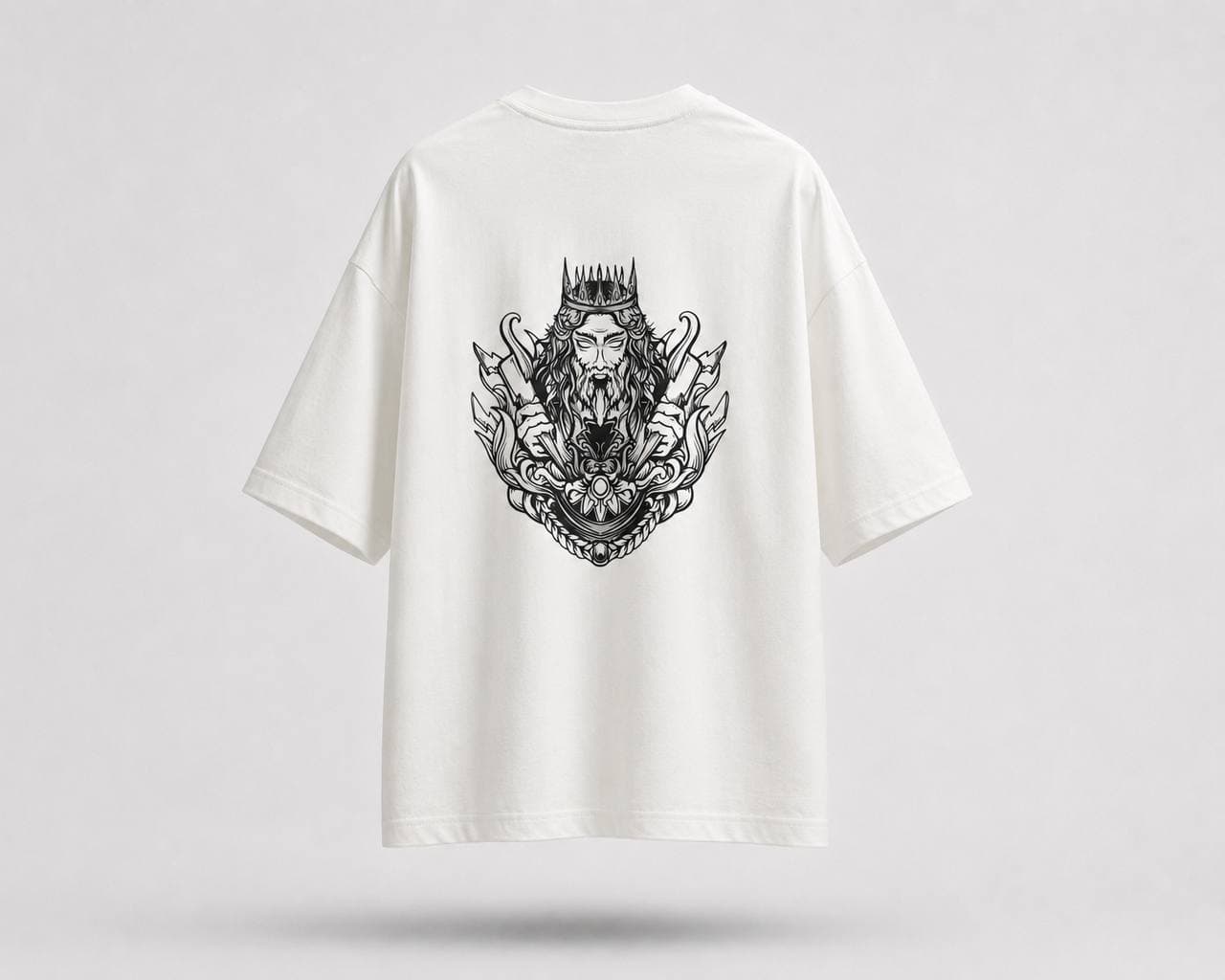 "Zeus" Футболка — Біла — 1/7